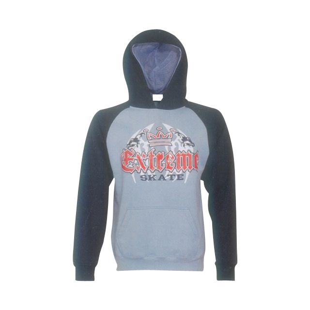  Raglans Cut Men Hoodie