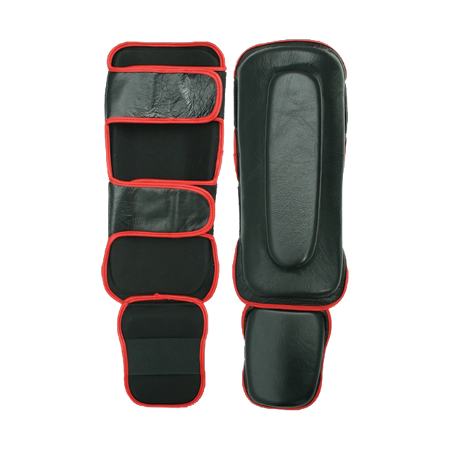 MMA Thick Cowhide Shin instep Guard