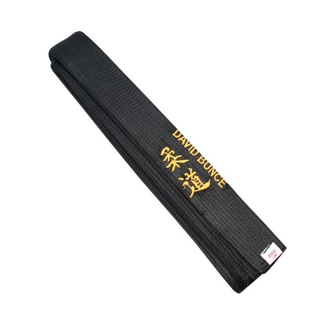 Silk Judo and Karate Black Belt