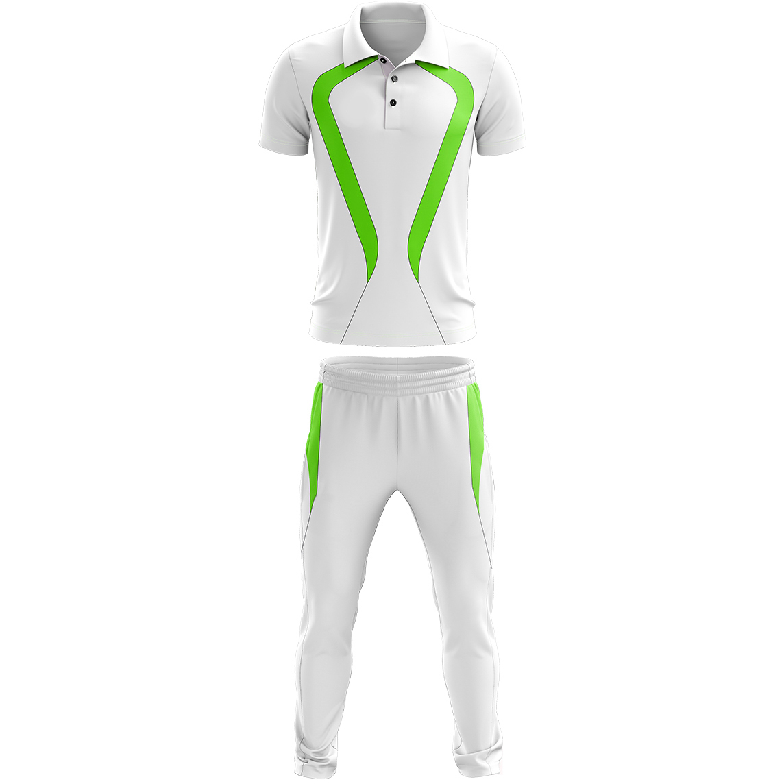 Breathable Custom logo Cricket Uniform Set 