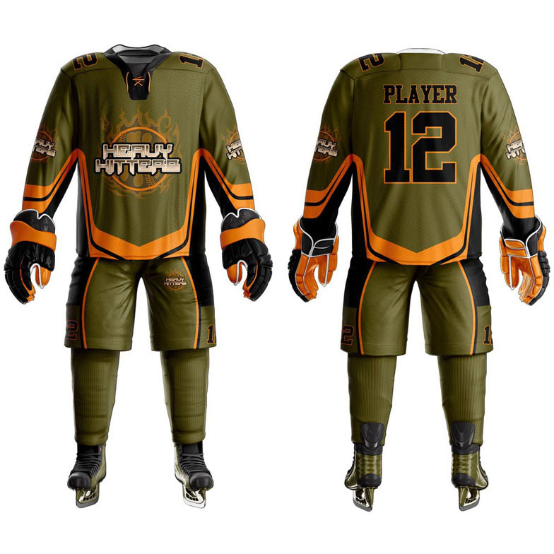 100% Polyester Ice Hockey Uniform