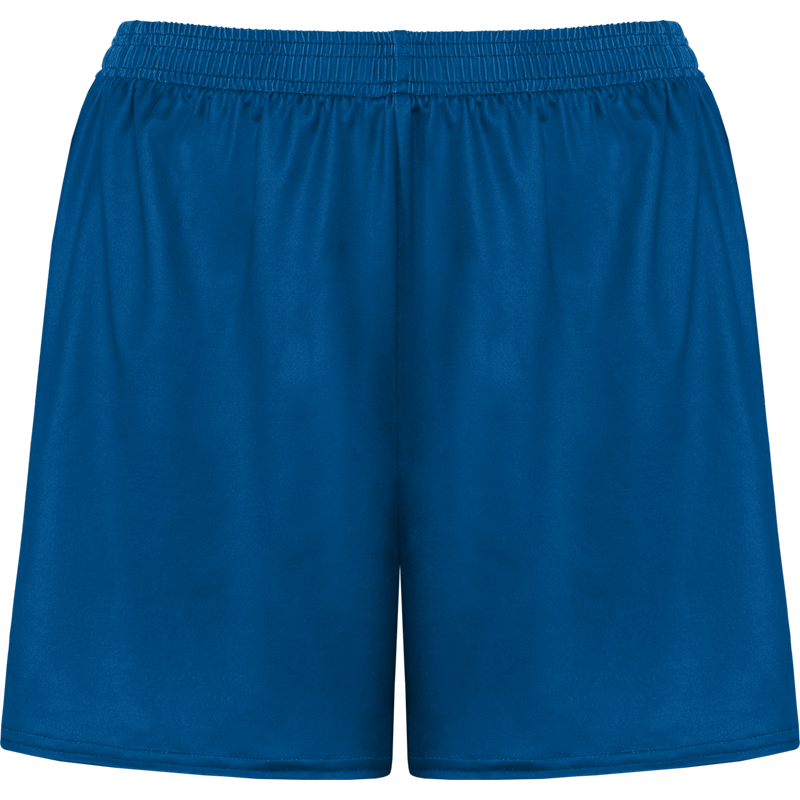 Solid Blue Red Piping Lacrosse Shorts