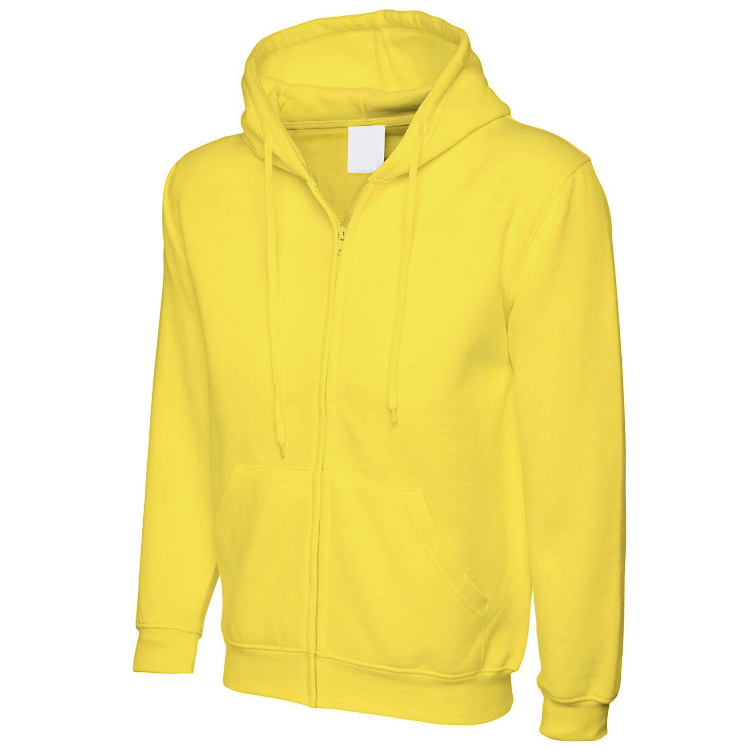 Solid Regular Fit Zipper Hoodies