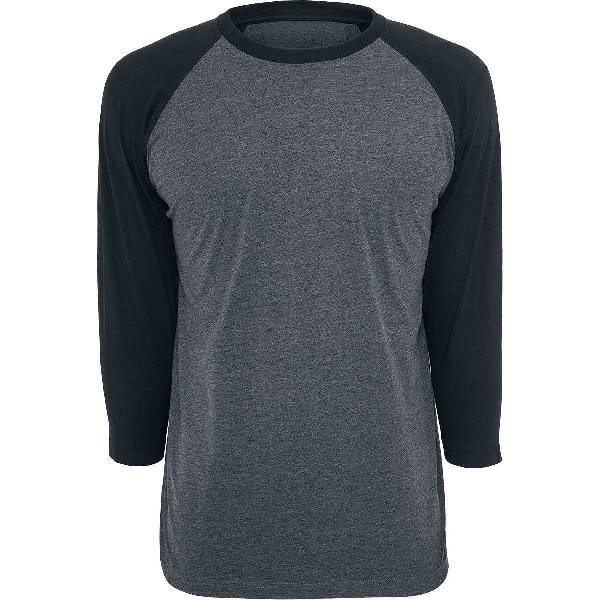 Black & Grey Raglan T-Shirt