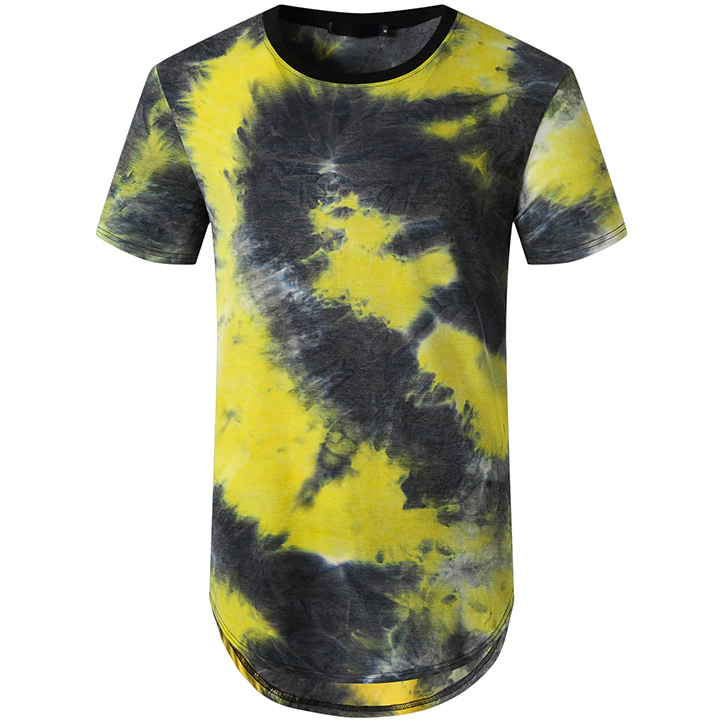 Black & Grey Tie Dye T-Shirt