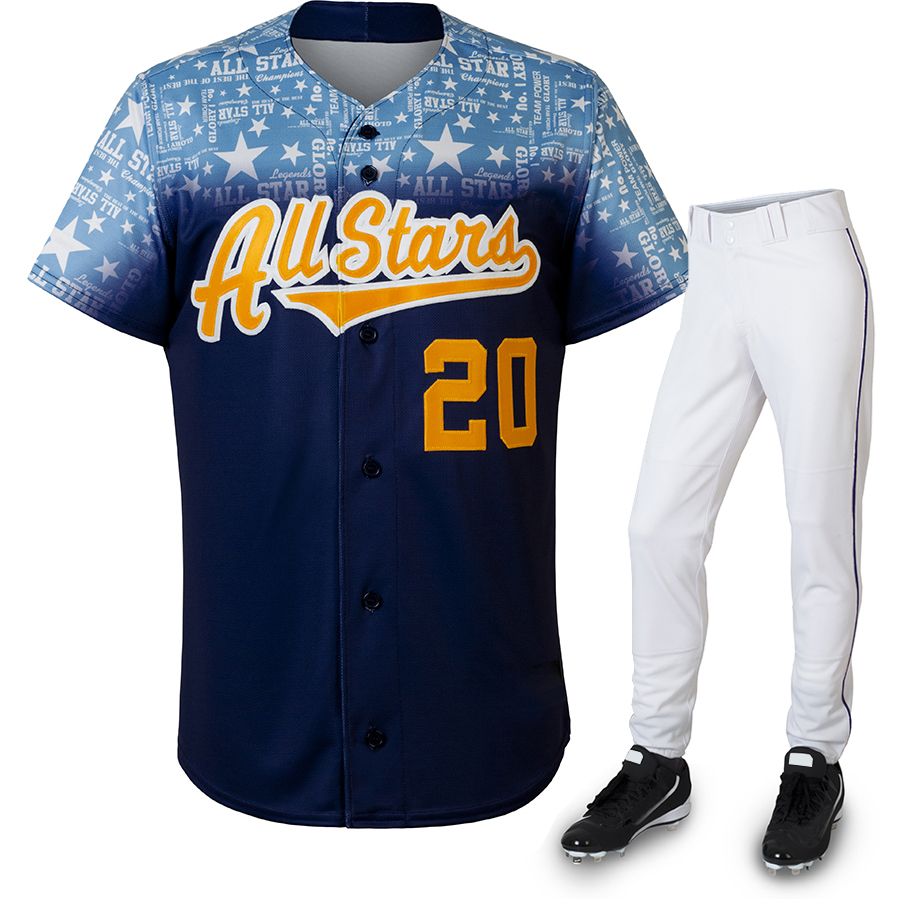 All Stars Printed Softball Uniform