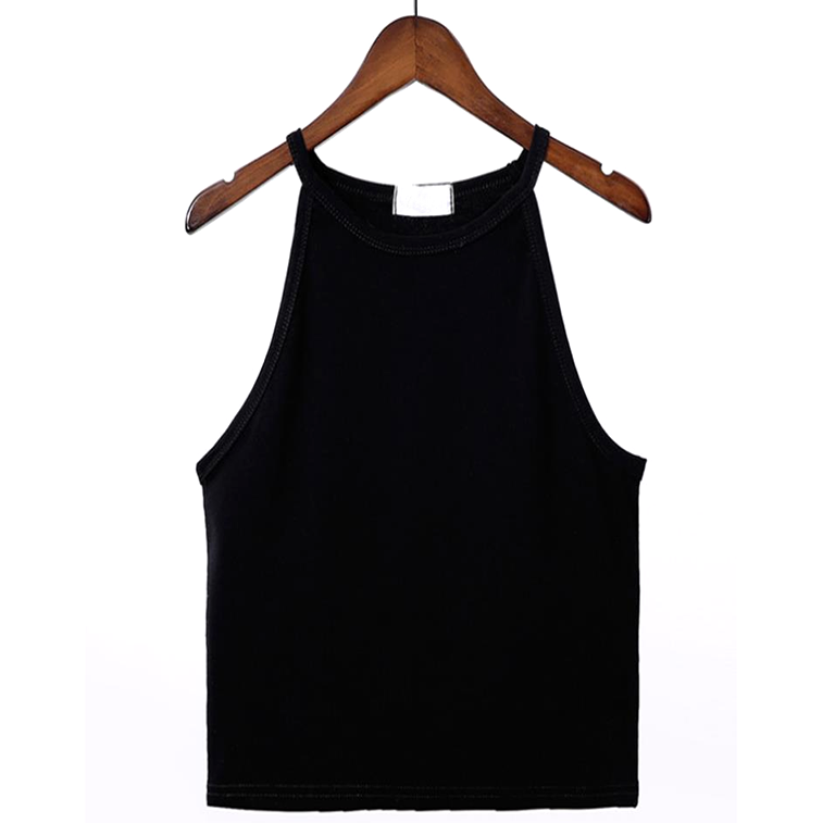 O-Neck Sleeveless Crop Tank