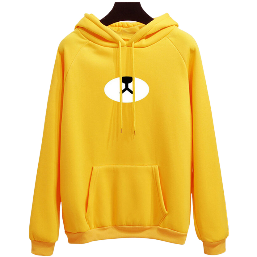 Plain Yellow Hoodies