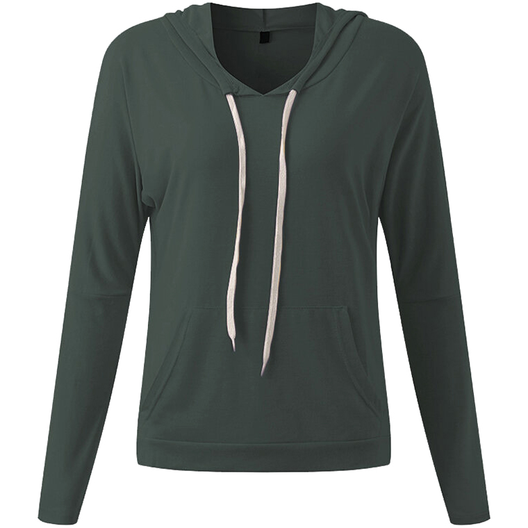 Plain Workout Wear Hoodie