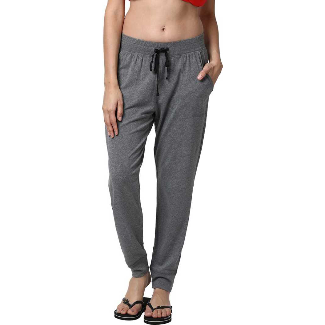 Solid Grey Jog Pants