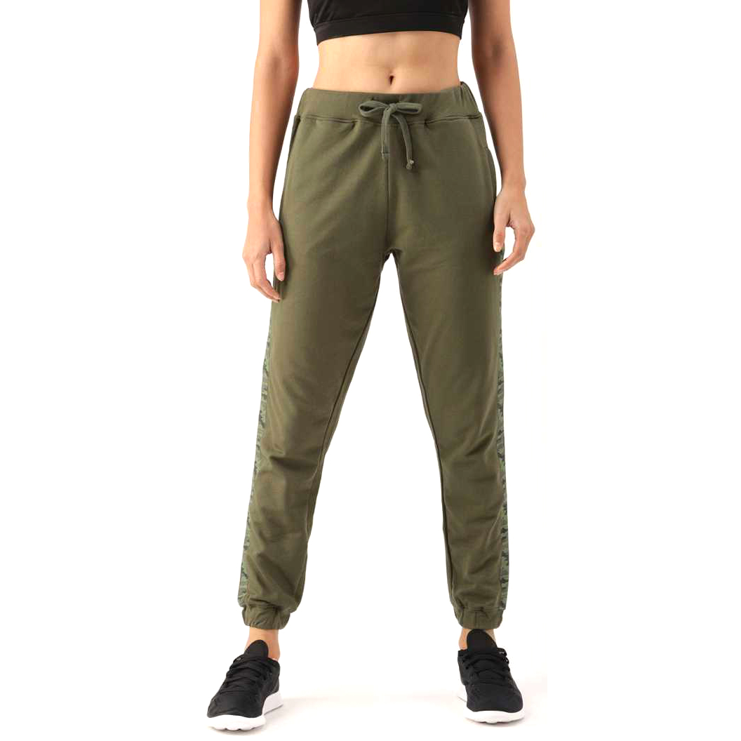 Green Side Camo StripTrack Pants