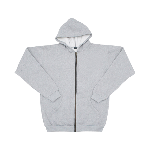 Zipper Hooded Shirt