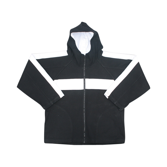 Gi Material Hooded Shirt