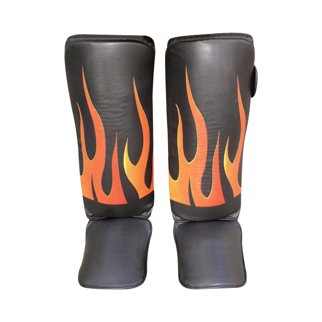 Cowhide Leather Shin instep Guard