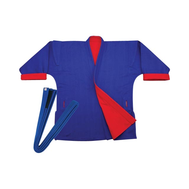 Reversible Russian Sambo Kurtka Blue/Red