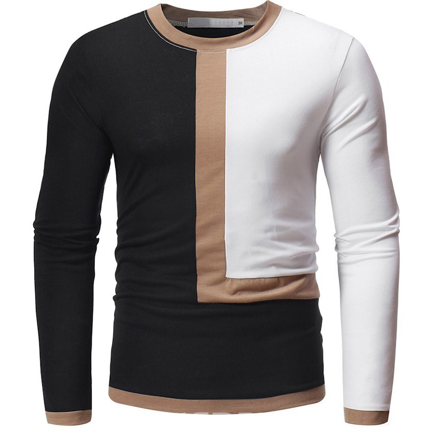 Multicolor Block Full Sleeve T-Shirt