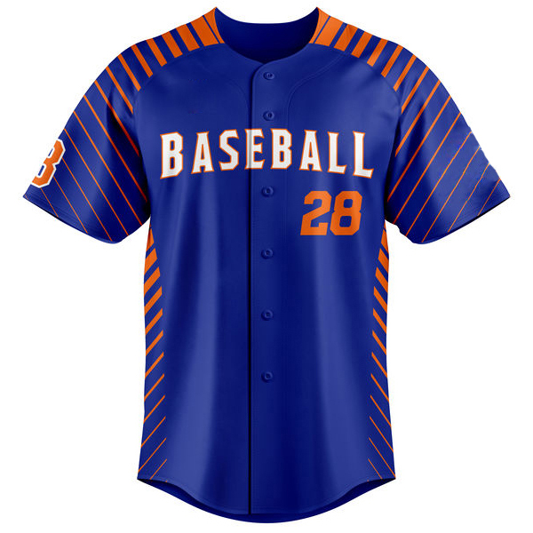 Custom Sublimation Printed Baseball Jersey