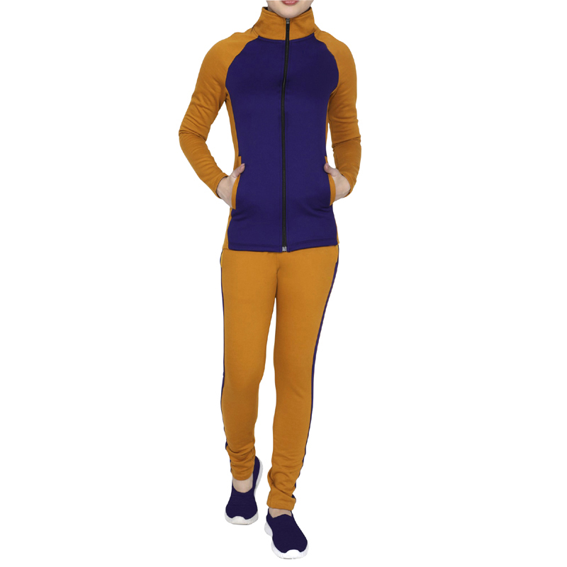 Purple & Gold Thermal Tracksuits