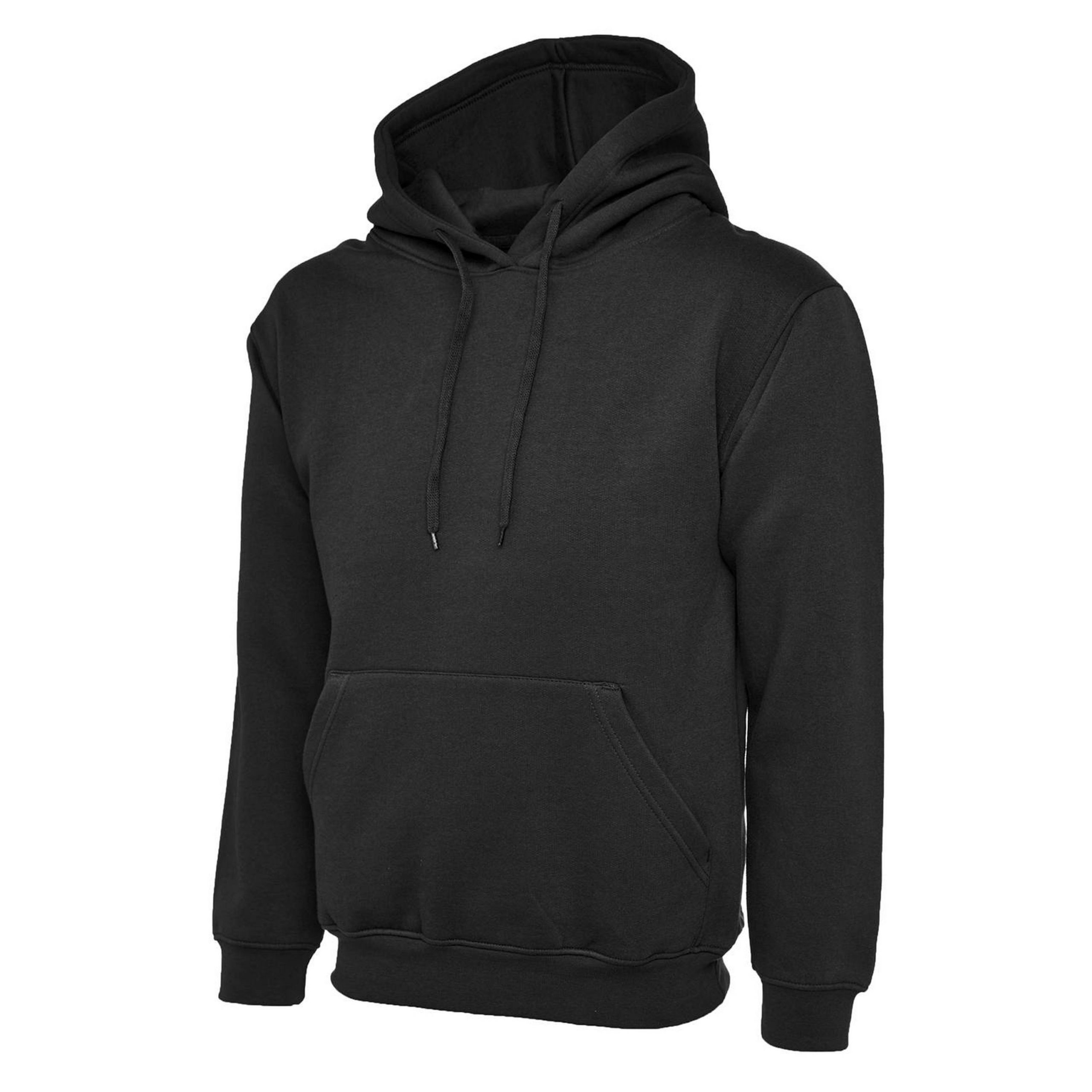 Plain Black Hoodies