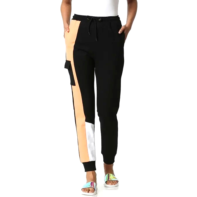 Colorblock Panel Jogger Pants