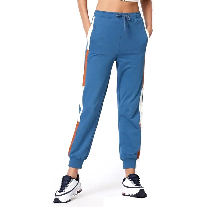 Teal Blue Side Panel jogger