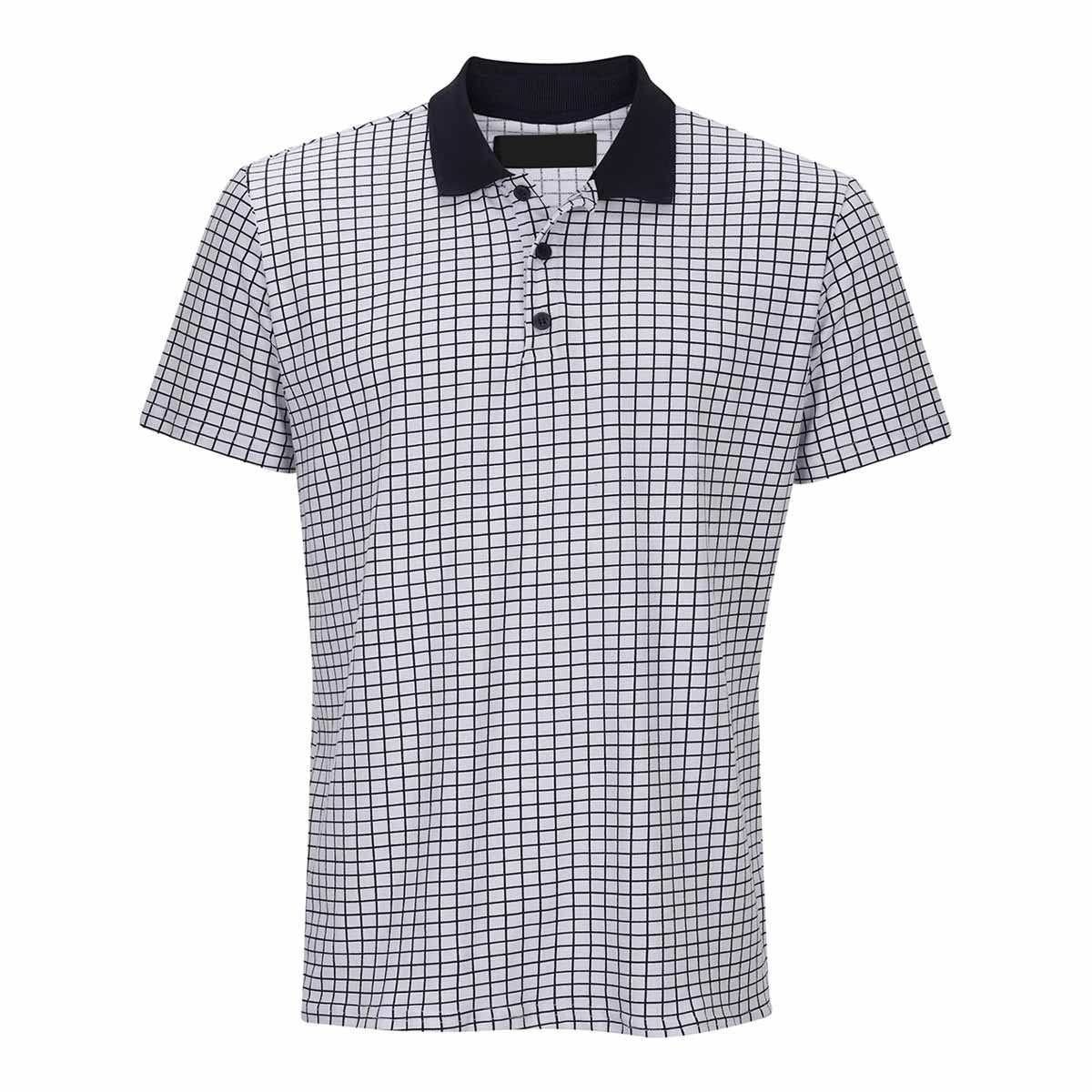 Checkered Polo Shirt